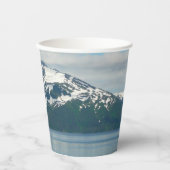 アラスカのクルーズバケーショントラベルフォト 紙コップ (正面)