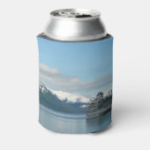 アラスカのクルーズバケーショントラベルフォト 缶クーラー (缶裏面)