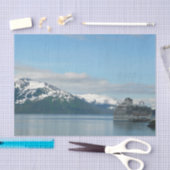 アラスカのクルーズバケーショントラベルフォト 薄葉紙 (クラフト)