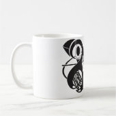 アラスカのツノメドリ コーヒーマグカップ (左)