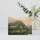 アラスカのトレーシーアームフィヨルド ポストカード (スタンド正面)