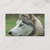 アラスカのハスキーな名刺 名刺 (裏面)