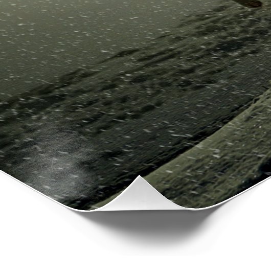 アラスカのハスキー犬ぞりレース ポスター (コーナー)