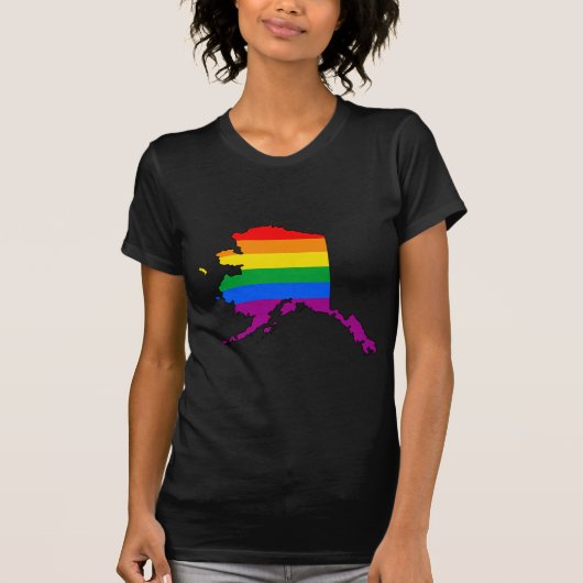 アラスカのプライド- .PNG Tシャツ (正面)