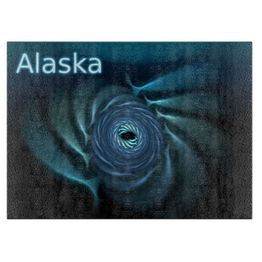 アラスカのホッキョククジラ カッティングボード (正面)