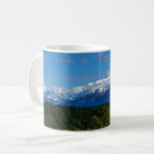 アラスカのマッキンリーコーヒーマグ山 コーヒーマグカップ (正面左)