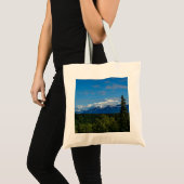 アラスカのマッキンリー山 トートバッグ (正面(商品))
