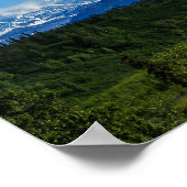 アラスカのマッキンリー山 ポスター (角)