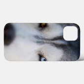 アラスカのマラミュートの閉じ込めたストイック視線 Case-Mate iPhoneケース (裏面 (横))