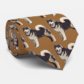 アラスカのマラミュートタイルのネクタイ ネクタイ (ロール)