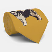アラスカのマラミュートネクタイ ネクタイ (ロール)