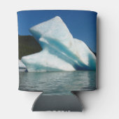 アラスカのメンデンホール湖の氷山 缶クーラー (裏面)