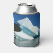 アラスカのメンデンホール湖の氷山 缶クーラー (缶裏面)