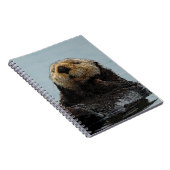 アラスカのラッコのノート ノートブック (右側)