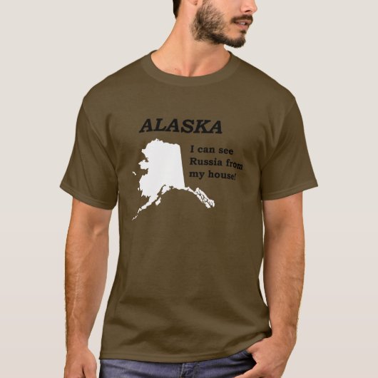 アラスカのワイシャツ Tシャツ (正面)