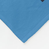 アラスカのヴィンテージ旅行ポスターのスキー フリースブランケット (角)