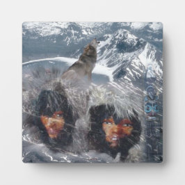 アラスカの先住民スピリット フォトプラーク