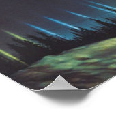 アラスカの光の反射 ポスター (角)