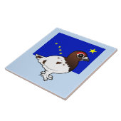 アラスカの公式のBirdorable: ヤナギのライチョウ タイル (側面)