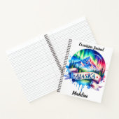アラスカの北素晴らし光を見ろ！ ノートブック (内部)