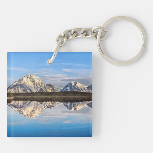 アラスカの反射 キーホルダー (裏面)