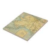 アラスカの地図 タイル (側面)