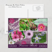 アラスカの夏の時間 ポストカード (正面/裏面)