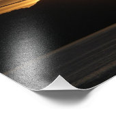 アラスカの夕日III美しいアラスカ写真 フォトプリント (角)