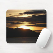 アラスカの夕日III美しいアラスカ写真 マウスパッド (マウス)