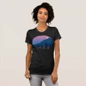 アラスカの夜景 Tシャツ (正面フル)
