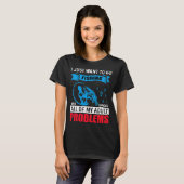 アラスカの女性漁師 Tシャツ (正面フル)