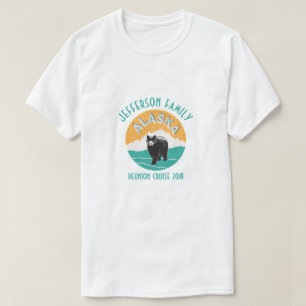 アラスカの家族会の巡航 Tシャツ