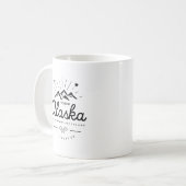 アラスカの山々は私がモノライトに行かなければならないと呼んでいる コーヒーマグカップ (正面左)