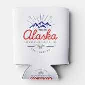 アラスカの山々は私がライトカラーに行かなければならないと呼んでいる 缶クーラー (裏面)