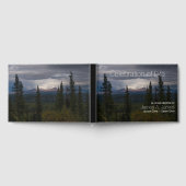 アラスカの山々を照らす光 追悼フォトグラフ ゲストブック (全面)