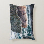 アラスカの復活の湾のアシカ アクセントクッション (正面(垂直))