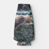 アラスカの復活の湾のアシカ ボトルクーラー (正面)