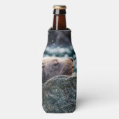 アラスカの復活の湾のアシカ ボトルクーラー (ボトル正面)
