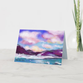 アラスカの抽象カード カード