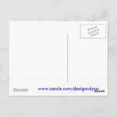 アラスカの旗 ポストカード (裏面)