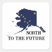 アラスカの日 スクエアシール (正面)