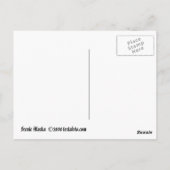 アラスカの景色の郵便はがき ポストカード (裏面)