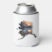 アラスカの概要キャンプ 缶クーラー (缶裏面)