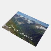 アラスカの氷河に削られた谷 ドアマット (アングル)