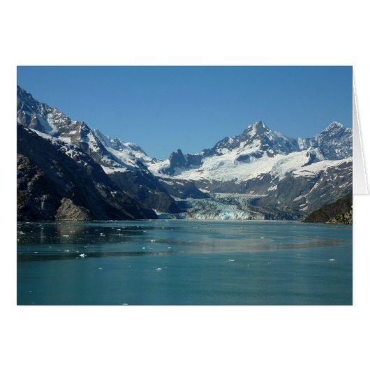 アラスカの氷河に潤される水域 (正面横)