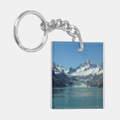 アラスカの氷河に潤される水域 キーホルダー (正面左)
