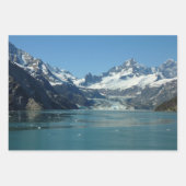 アラスカの氷河に潤される水域 ラッピングペーパーシート (正面)