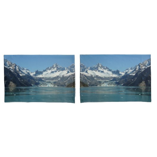 アラスカの氷河に潤される水域 枕カバー (フロントセット)
