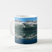 アラスカの海岸線 美しい自然写真 コーヒーマグカップ (正面左)
