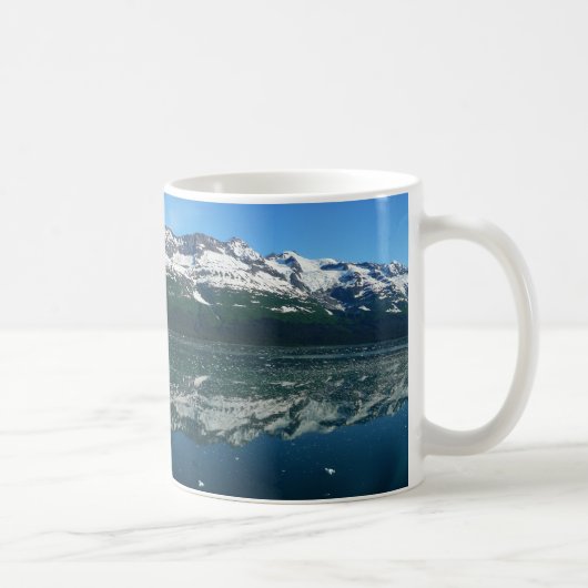 アラスカの海岸線 美しい自然写真 コーヒーマグカップ (右)